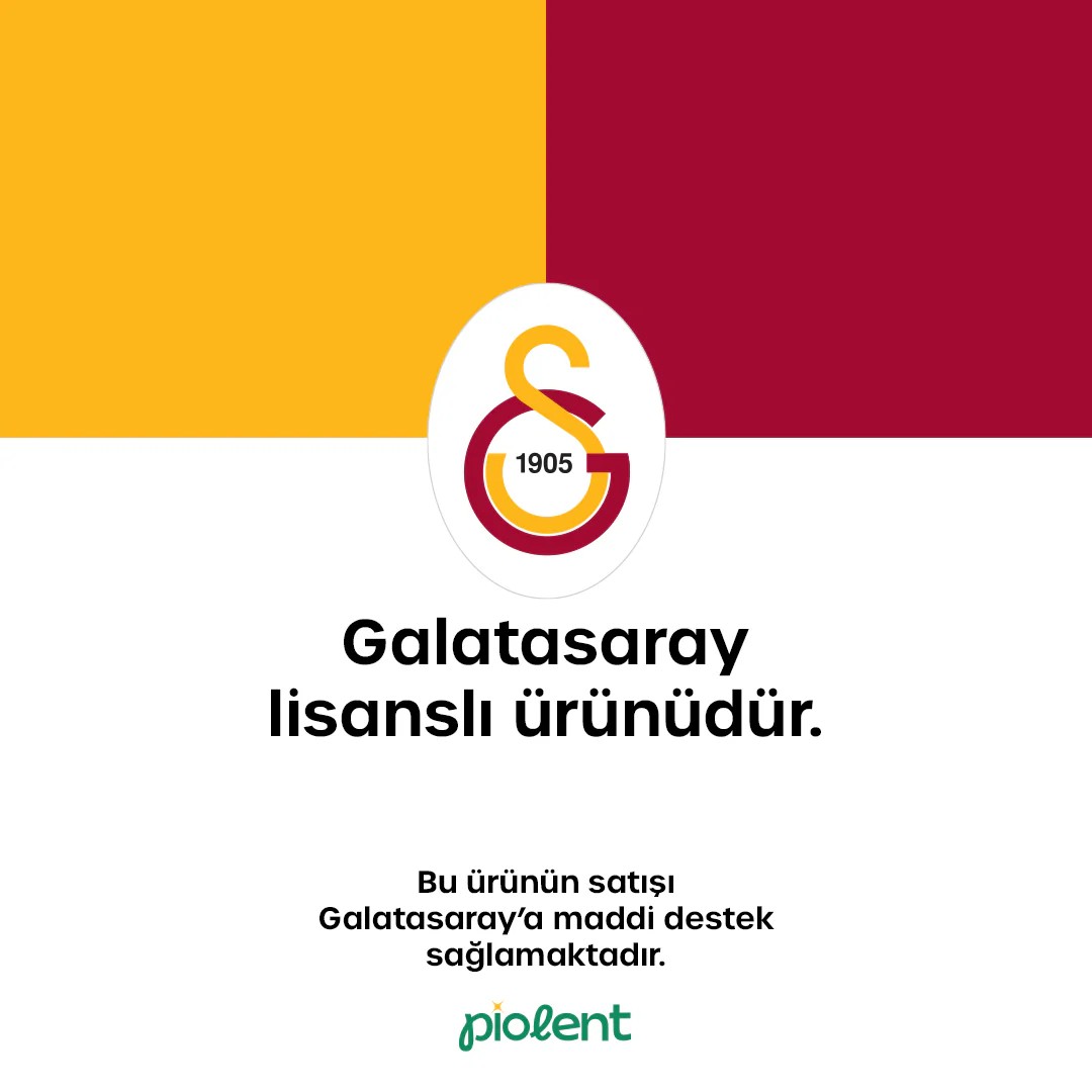 Galatasaray Sarıyla Kırmızı Aslan Şeffaf Telefon Kılıfı