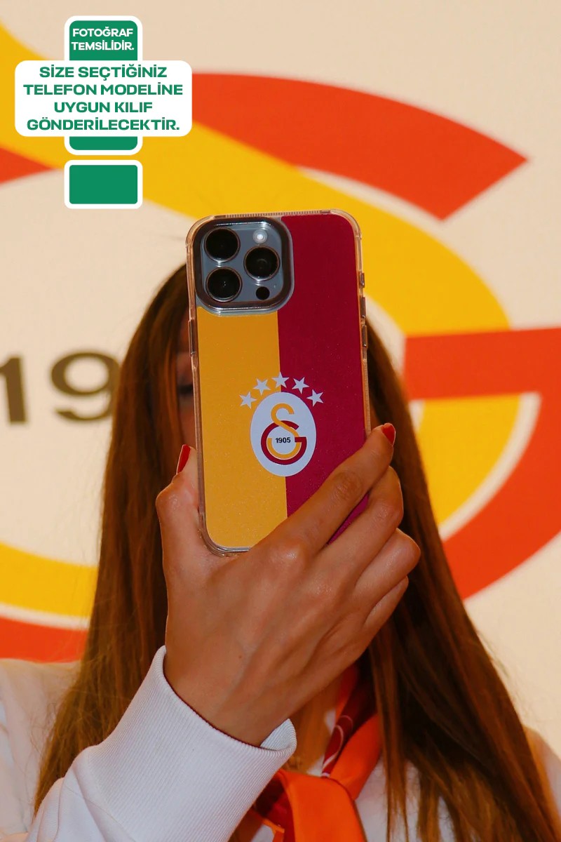Galatasaray 5 Yıldız Parçalı Bayrak Telefon Kılıfı