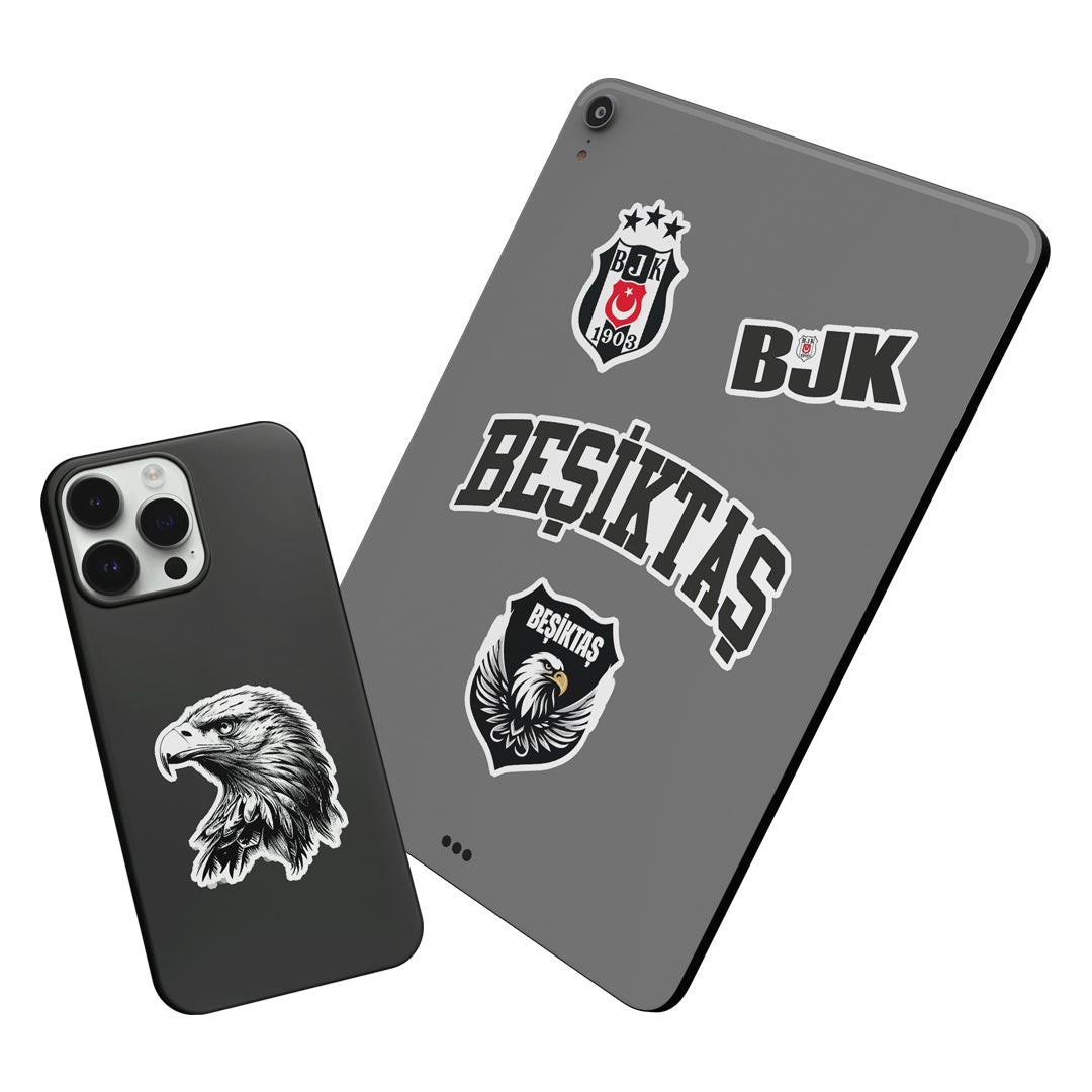 Beşiktaş Siyah Sticker Paketi