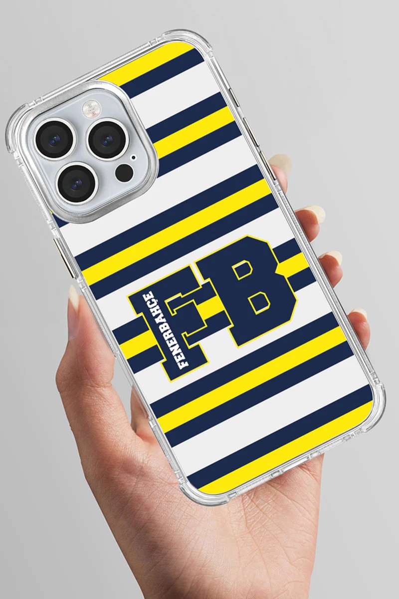 Fenerbahçe Kolej Çizgili Telefon Kılıfı
