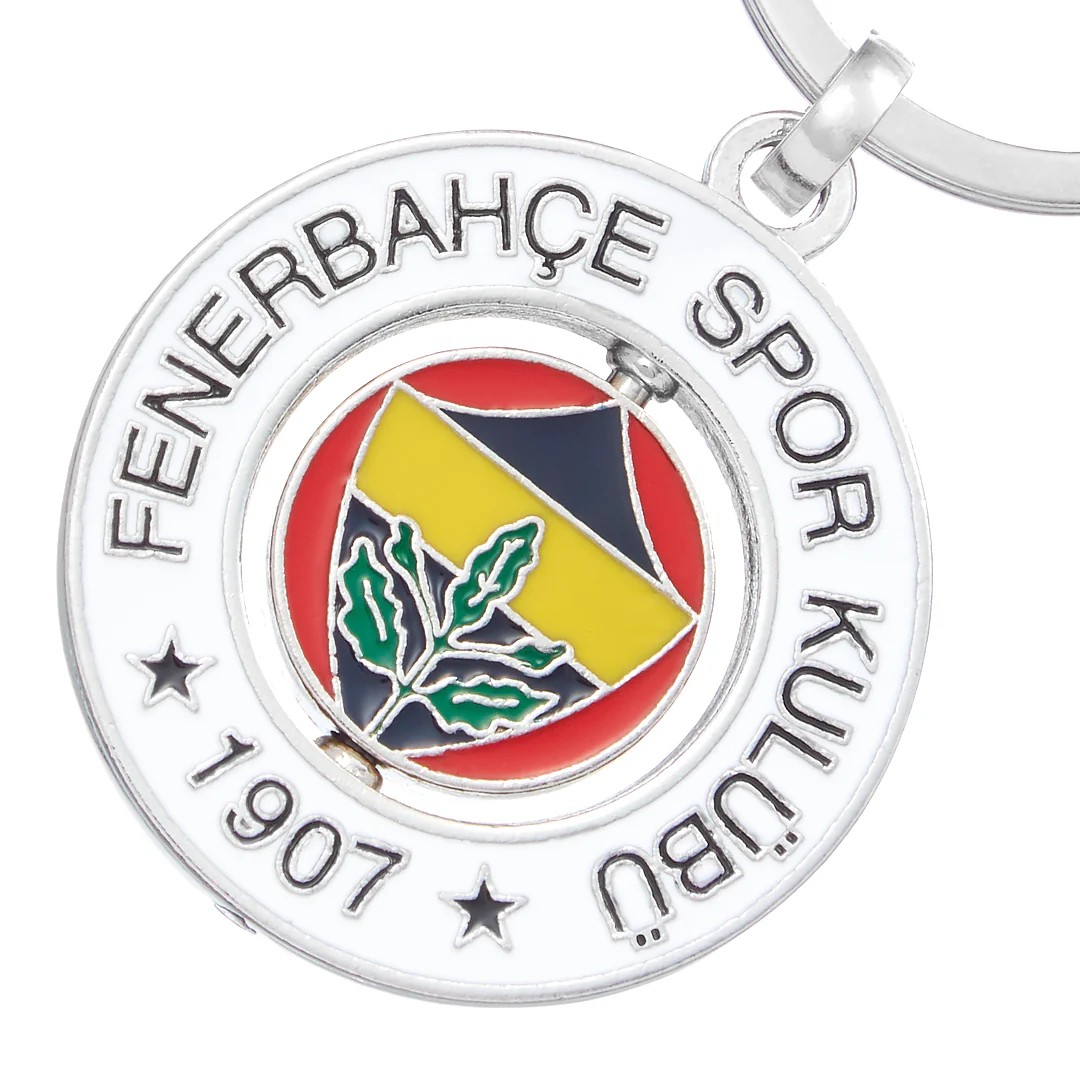Fenerbahçe Döner Arma Metal Anahtarlık