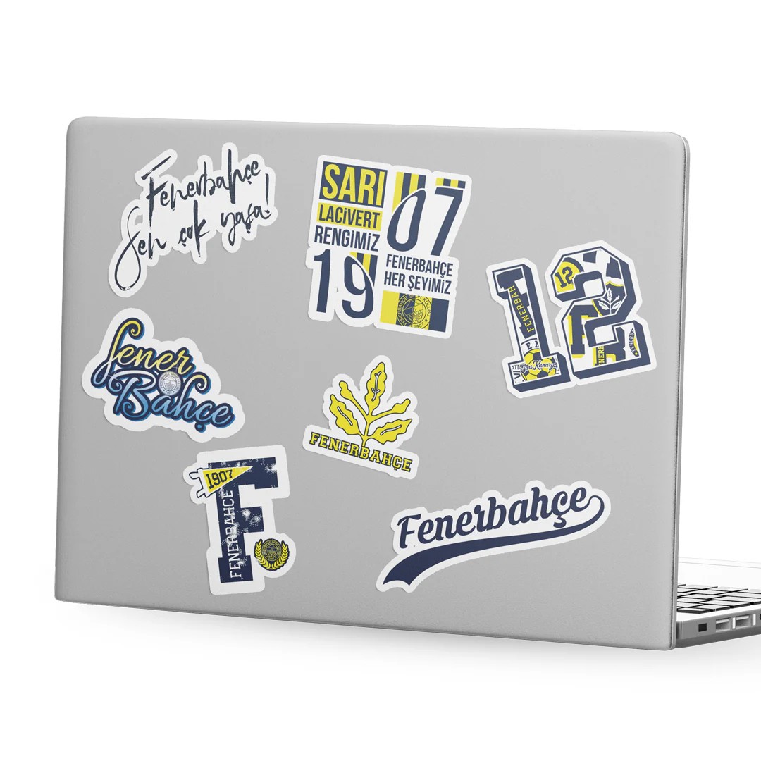 Fenerbahçe Sarı Sticker Paketi