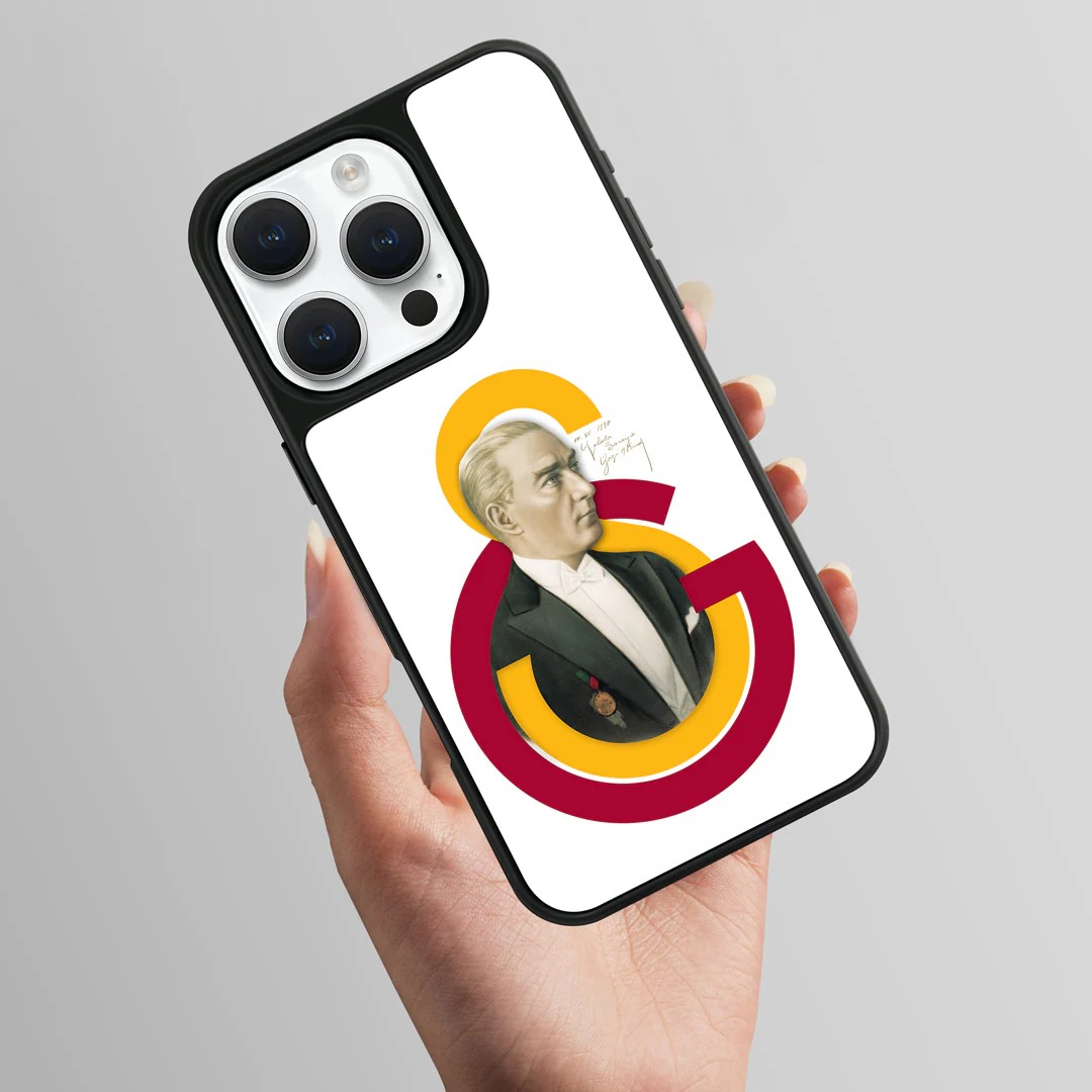 Galatasaray ATA Arma Cam Telefon Kılıfı