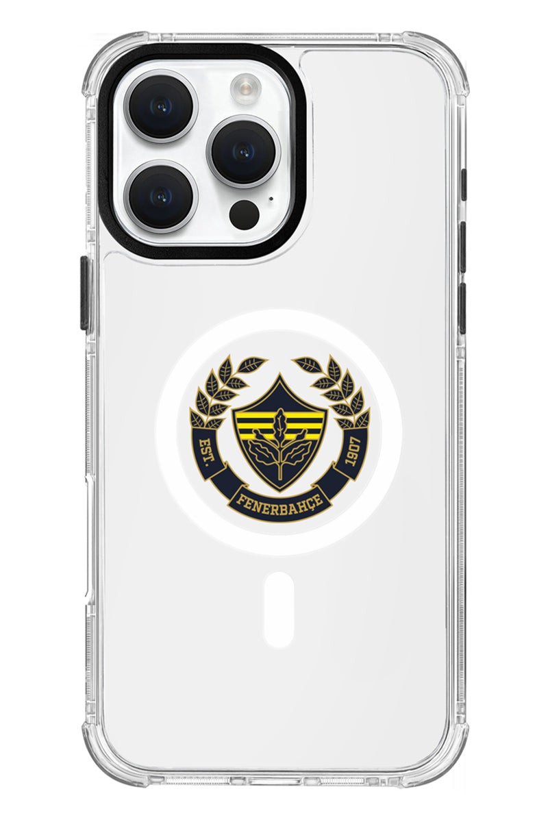 Fenerbahçe Tribün Yapraklı Arma MagSafe Telefon Kılıfı