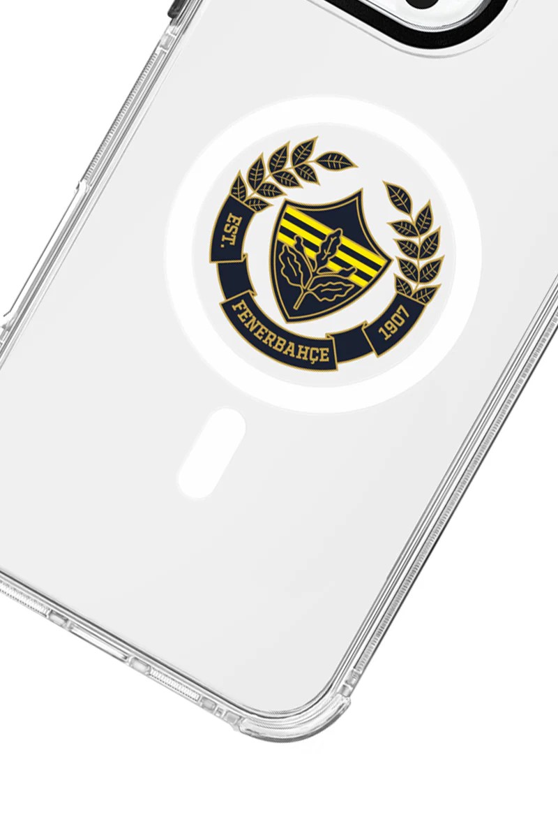 Fenerbahçe Tribün Yapraklı Arma MagSafe Telefon Kılıfı