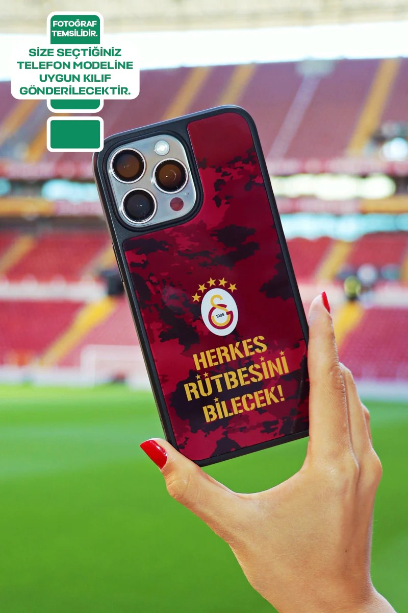 Galatasaray 5 Yıldız Rütbe Telefon Kılıfı