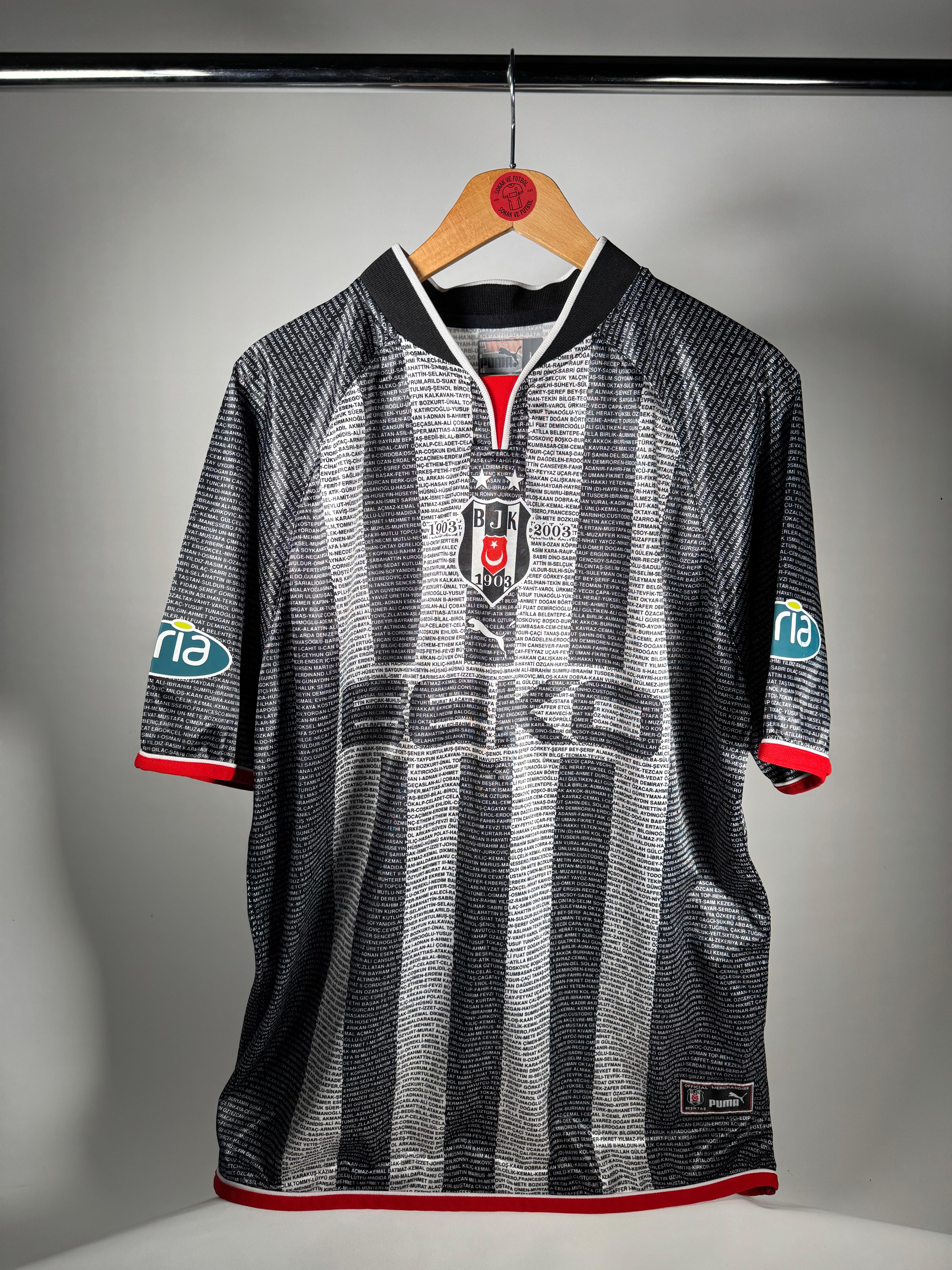 BEŞİKTAŞ 2002-2003 ÖZEL FORMA - LARGE