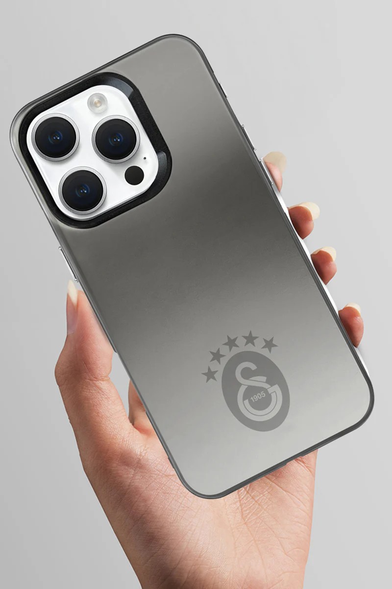 Galatasaray 5 Yıldız Tek Renk Arma Premium Telefon Kılıfı