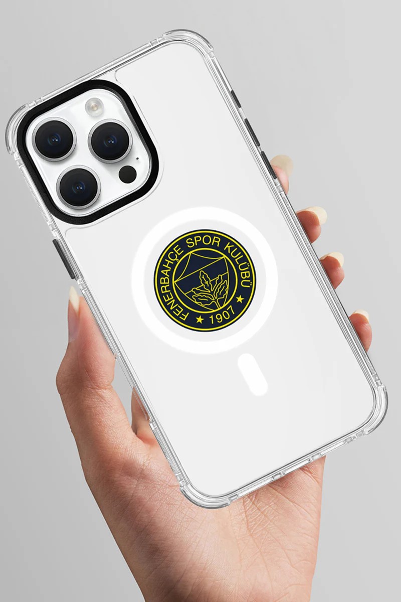 Fenerbahçe Sarı Mono Arma MagSafe Telefon Kılıfı