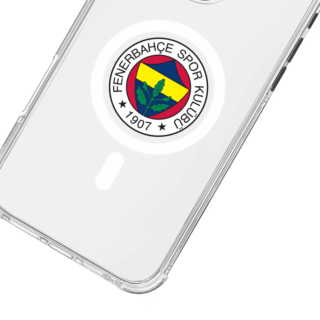 Fenerbahçe Magsafe Logo Şeffaf Telefon Kılıfı