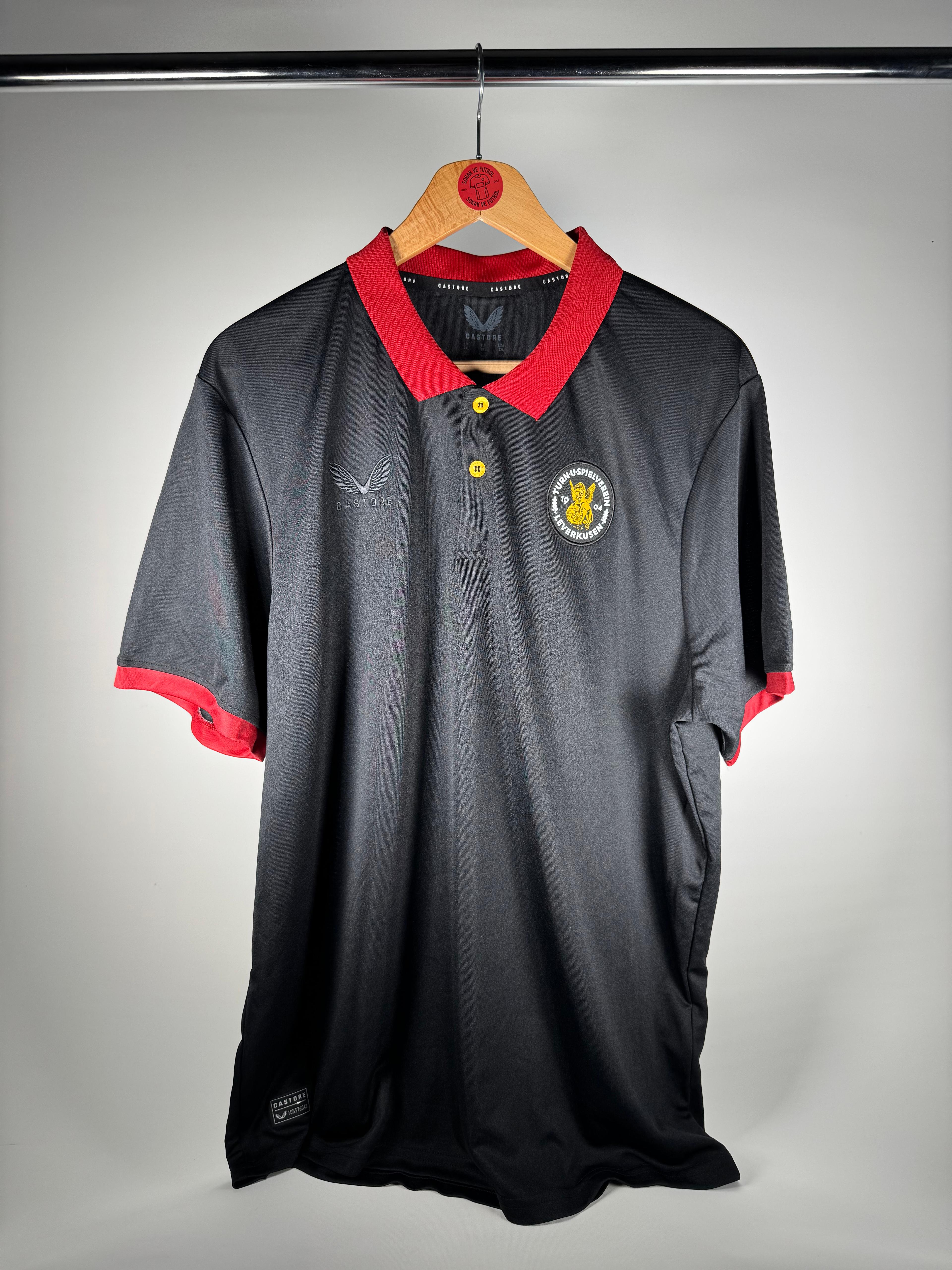BAYER LEVERKUSEN 2024-2025 100. YIL ÖZEL POLO YAKA - 