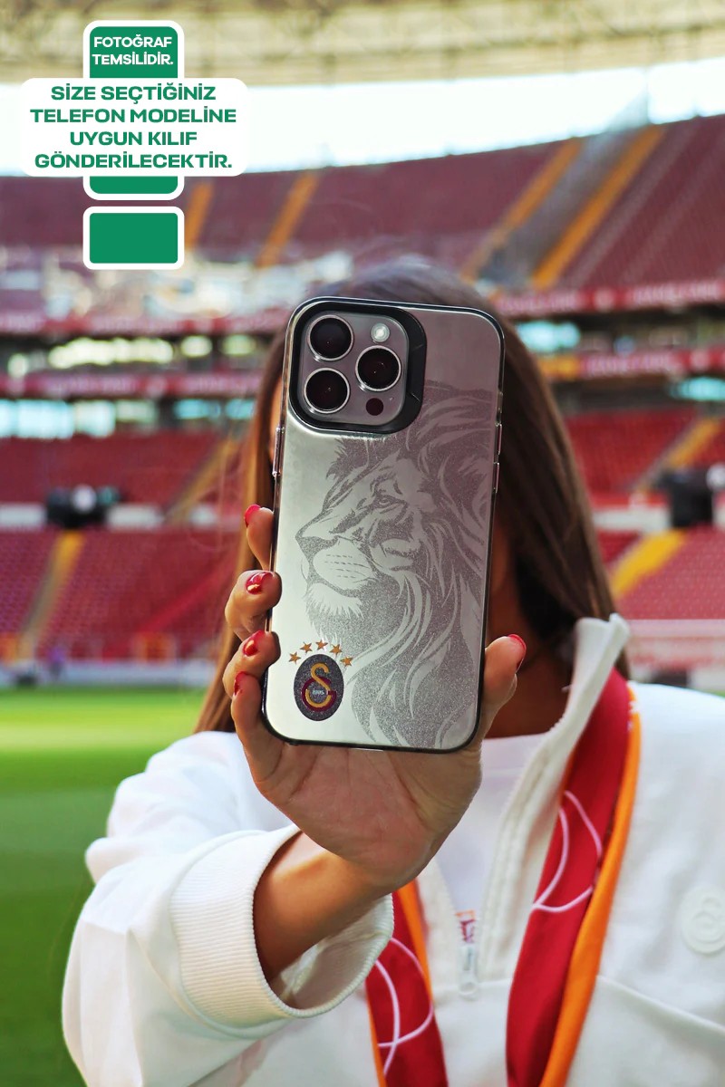 Galatasaray 5 Yıldız Aslan Premium Telefon Kılıfı