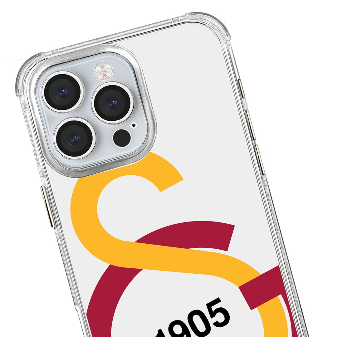 Galatasaray Büyük Logo Şeffaf Telefon Kılıfı