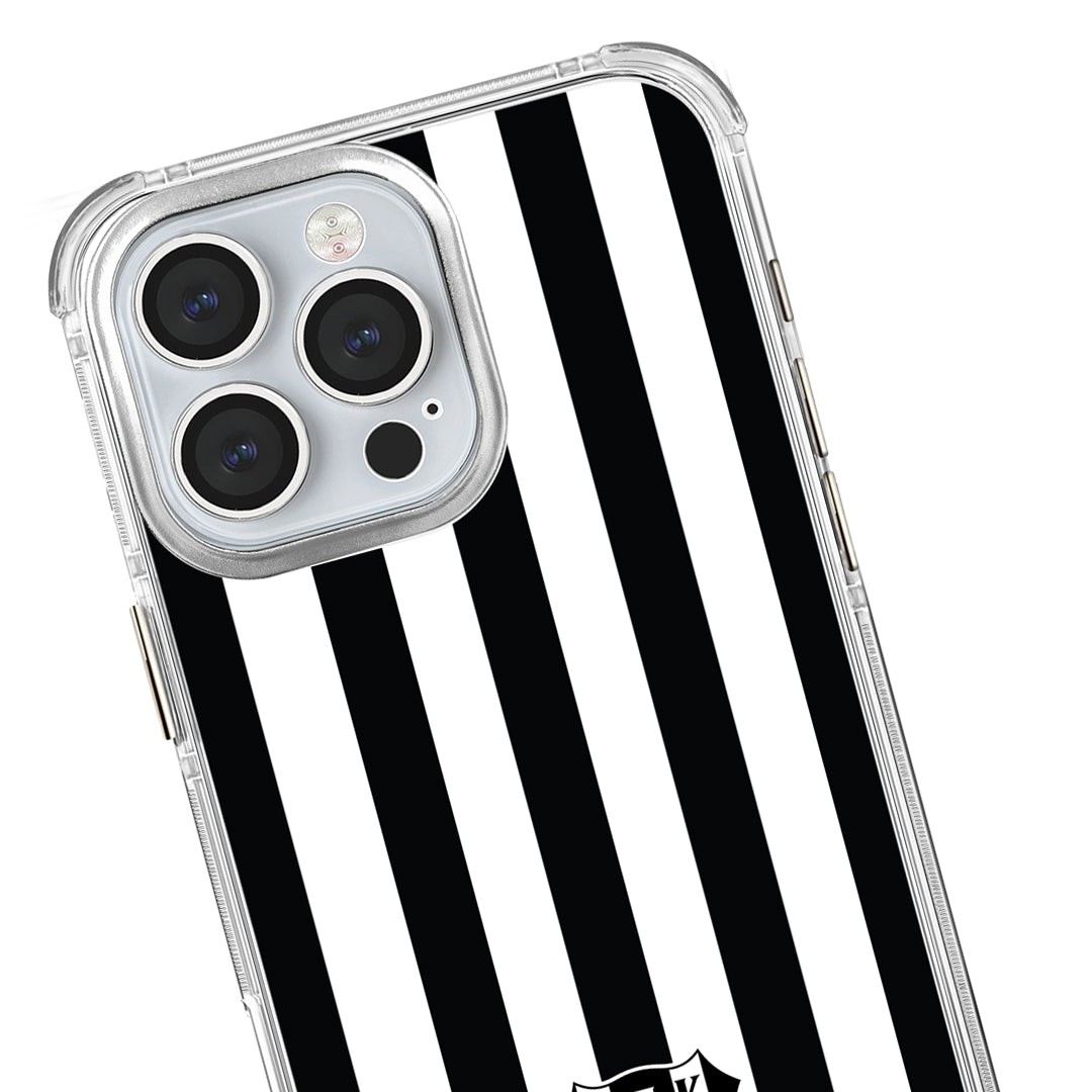 Beşiktaş Çubuklu Logo Şeffaf Telefon Kılıfı