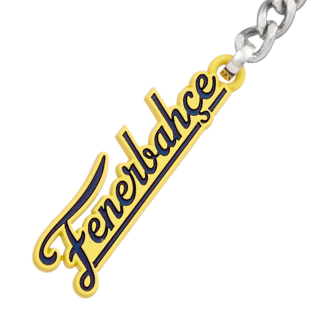 Fenerbahçe El Yazı Metal Anahtarlık