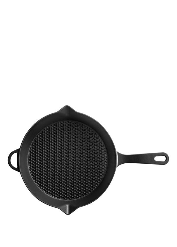 Voeux Elegance Yardımcı Kulplu Döküm Düz Tava 28Cm