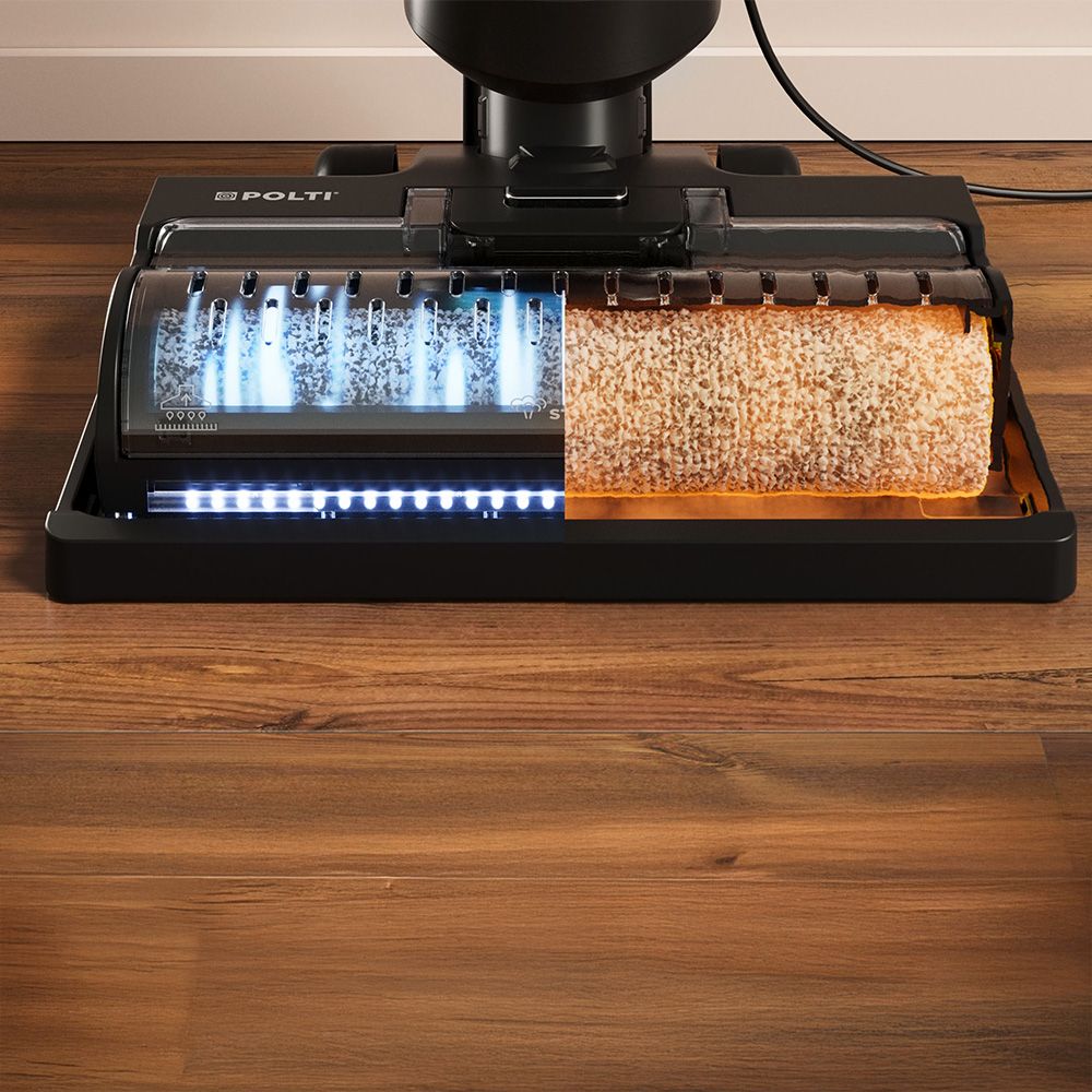 Polti RollySteam WD40C Dikey Kablosuz Islak & Kuru Buharlı Temizlik Makinesi 