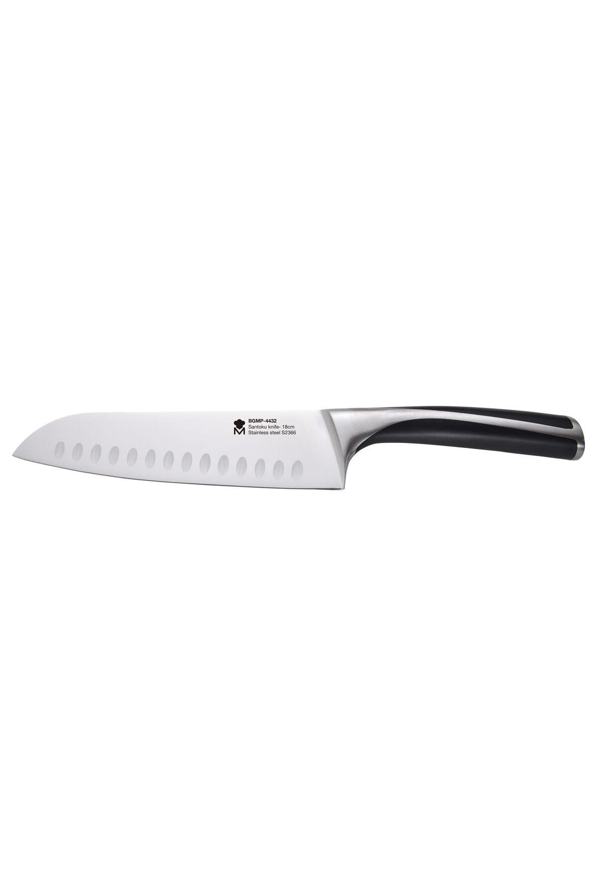 Paslanmaz Çelik Santoku Bıçağı | Şef Bıçağı 17,5 Cm | Elegance Serisi | 4432