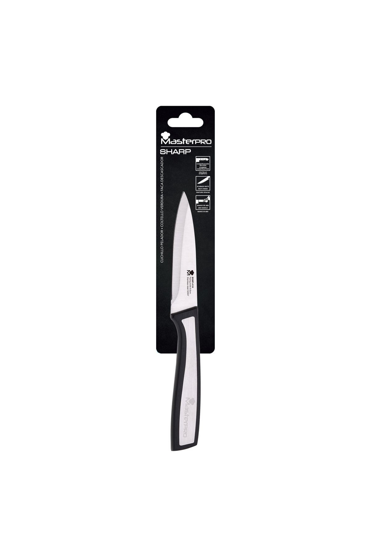 Paslanmaz Çelik Soyma Bıçağı 9 cm Sharp serisi 4116