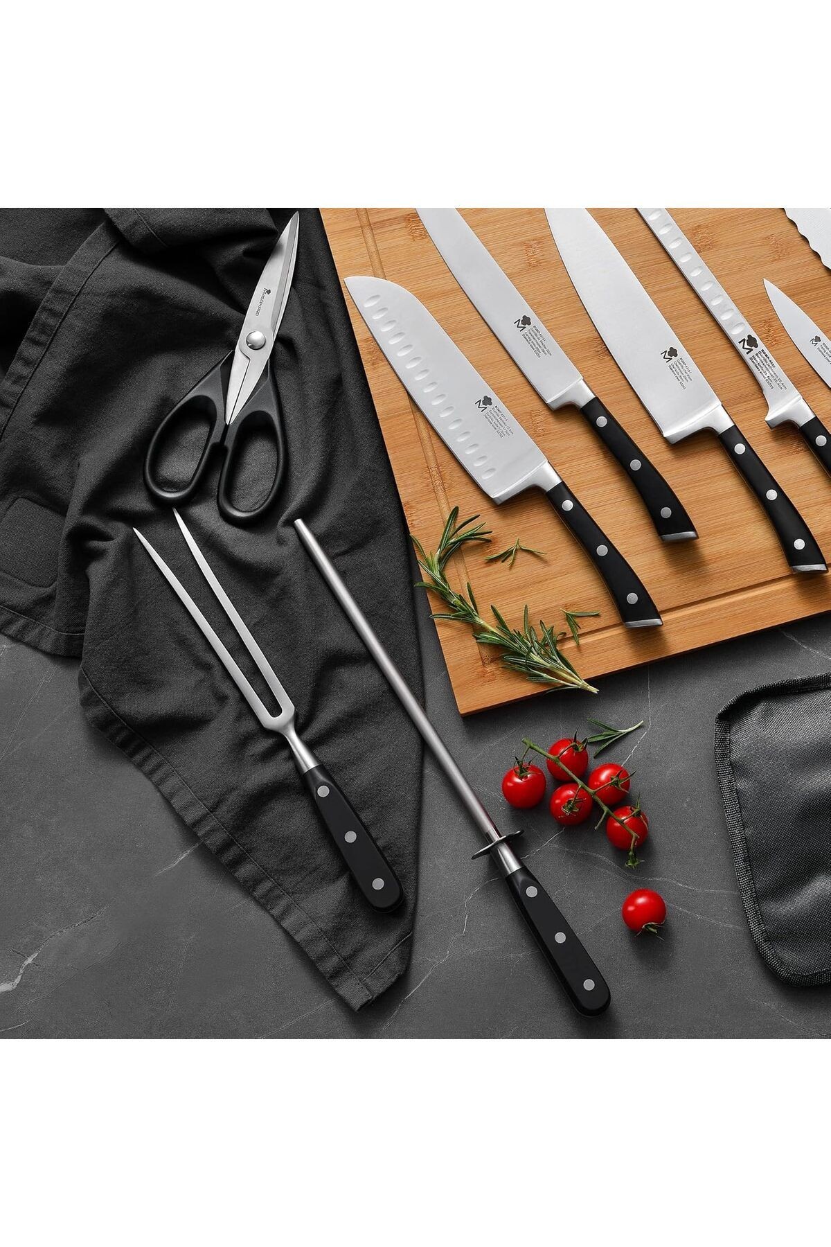 4317 Foodies Collection Serisi Paslanmaz Çelik Bileme Aparatı,oval Masat