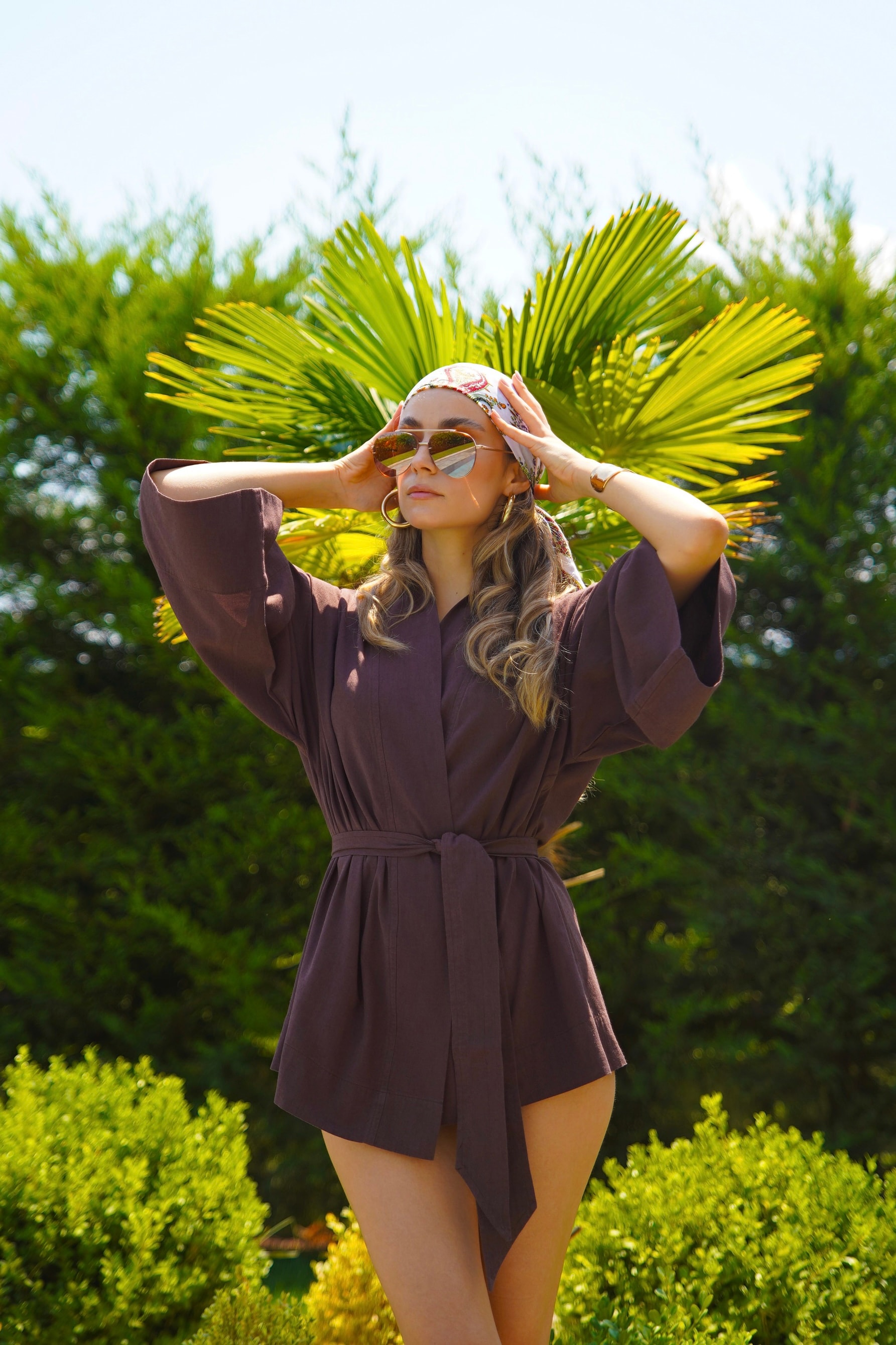 Gaia Kimono  - Kahve