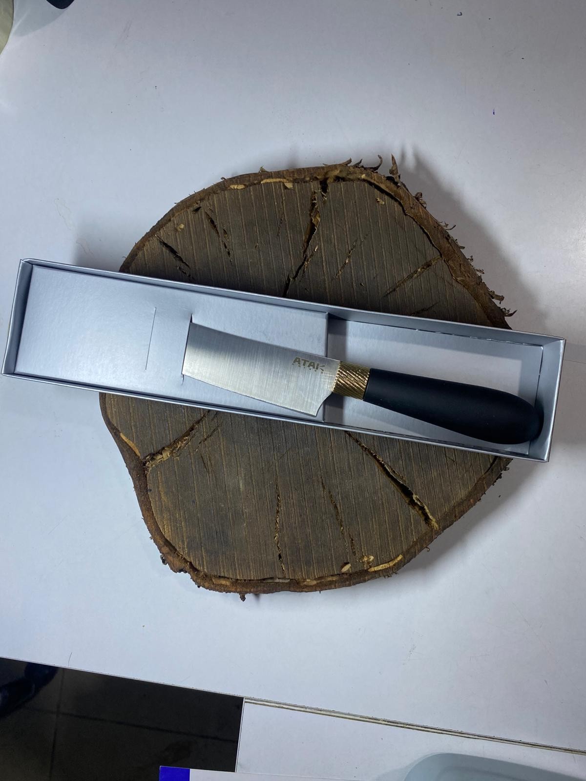 ATAK Siyah Saplı Mutfak Soyma ve Doğrama Bıçağı