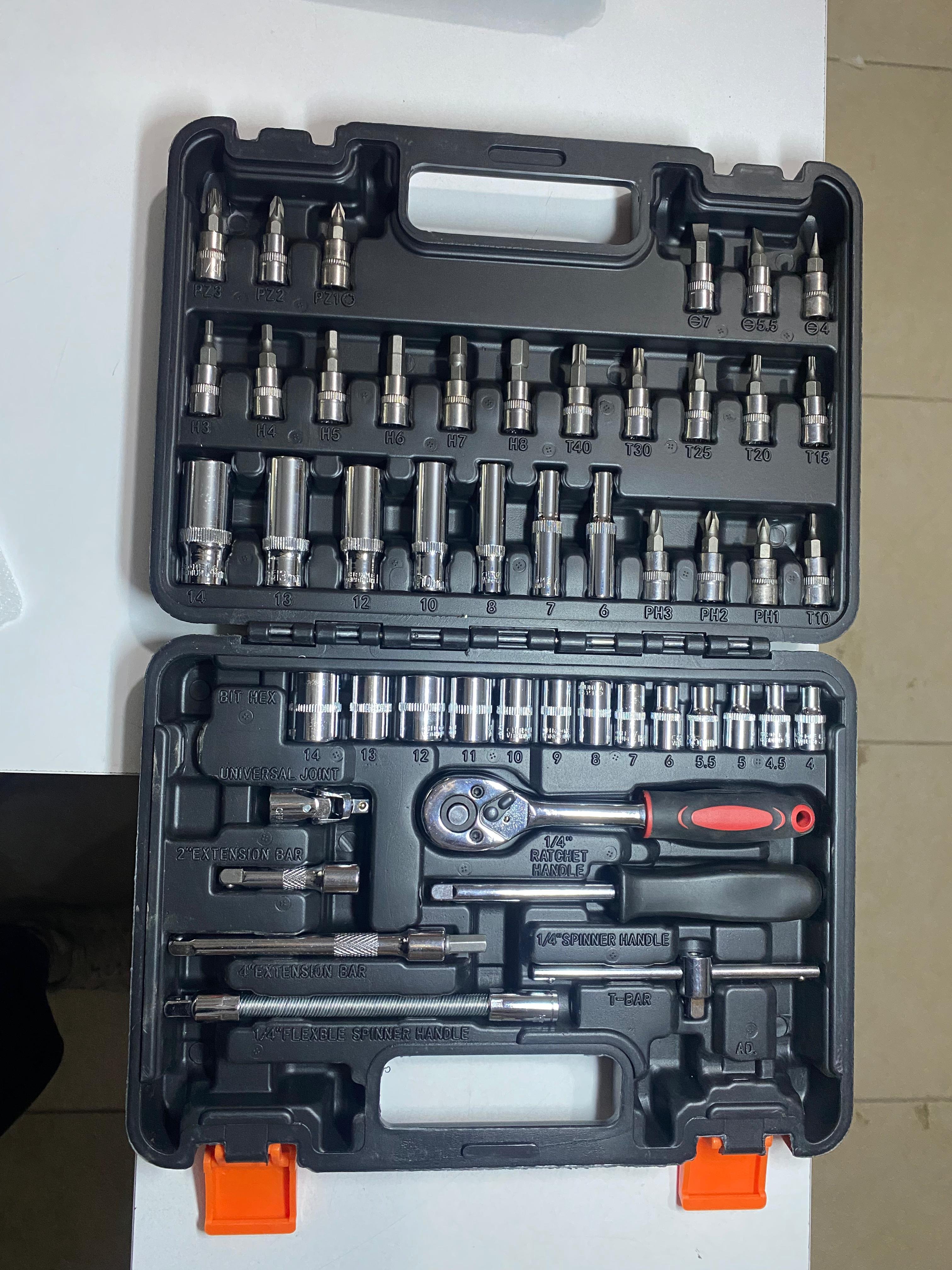 ELKA S0053 53 Parça Lokma Anahtar Takımı | Profesyonel Socket Seti & Taşıma Çantalı