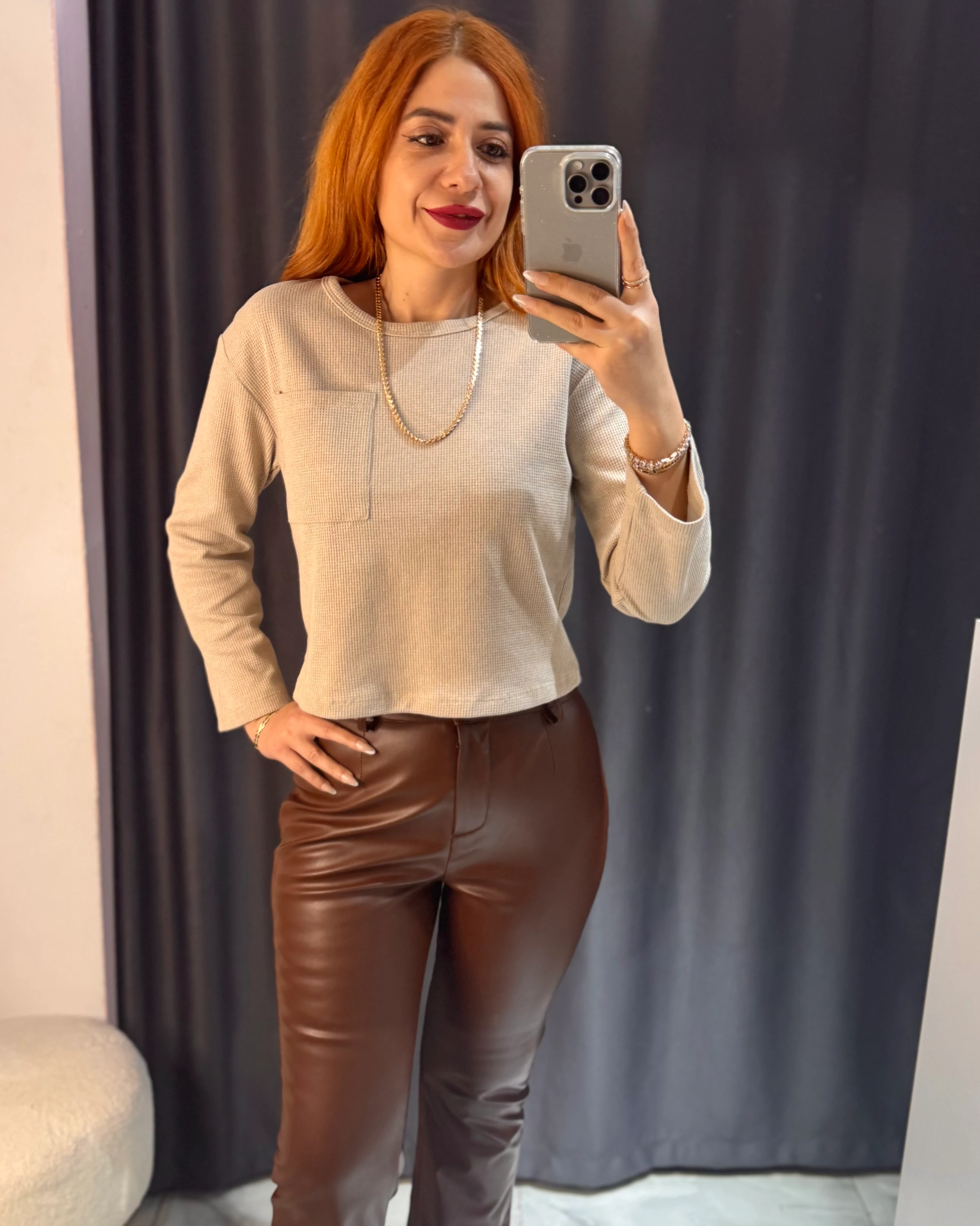 Basic Dokulu Soft Bluz