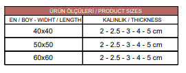 SBR KARO KAUÇUK / SBR TILE RUBBER