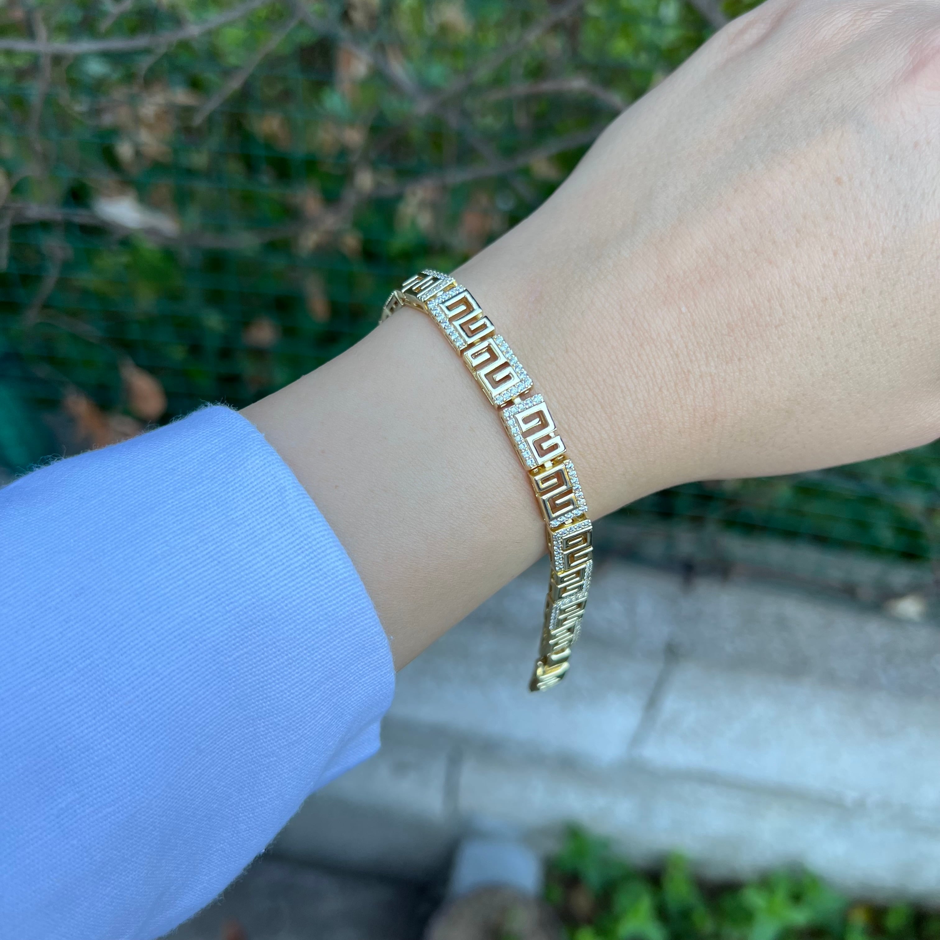 Xuping Gold Taşlı Bileklik