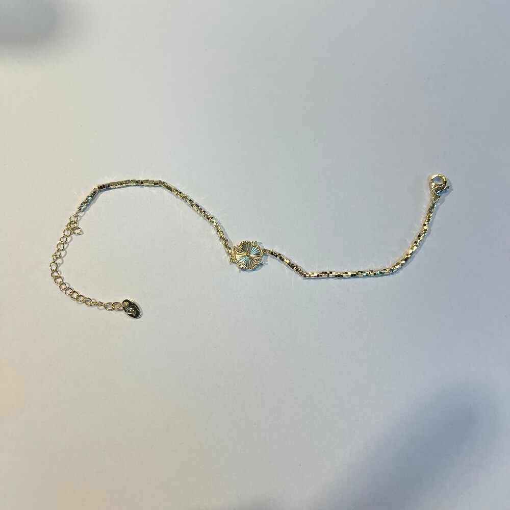 Gold Yonca Bileklik