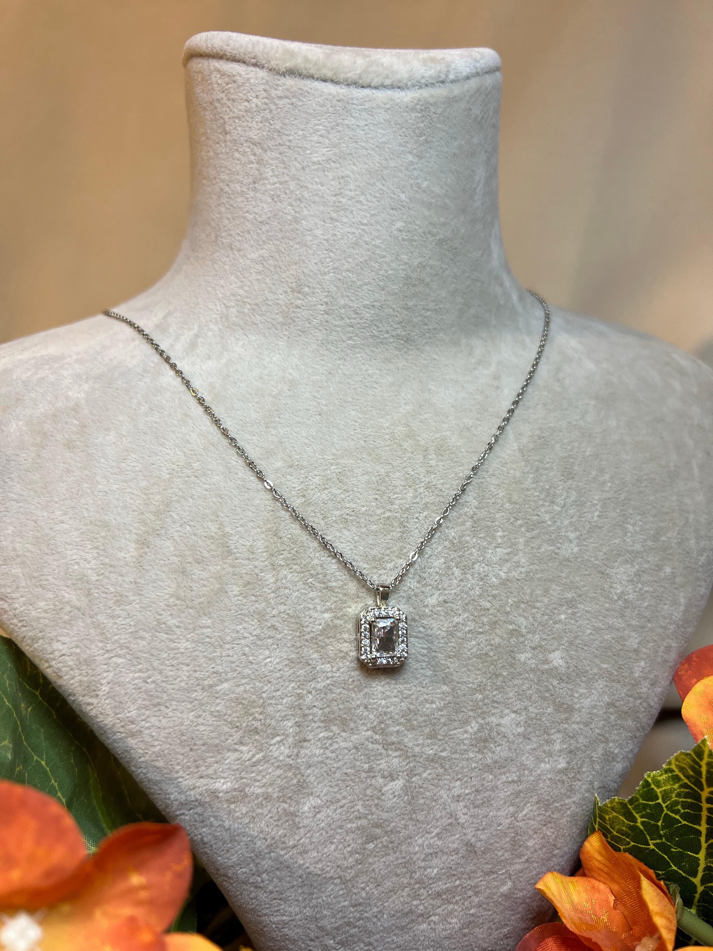 Silver Baget Kolye