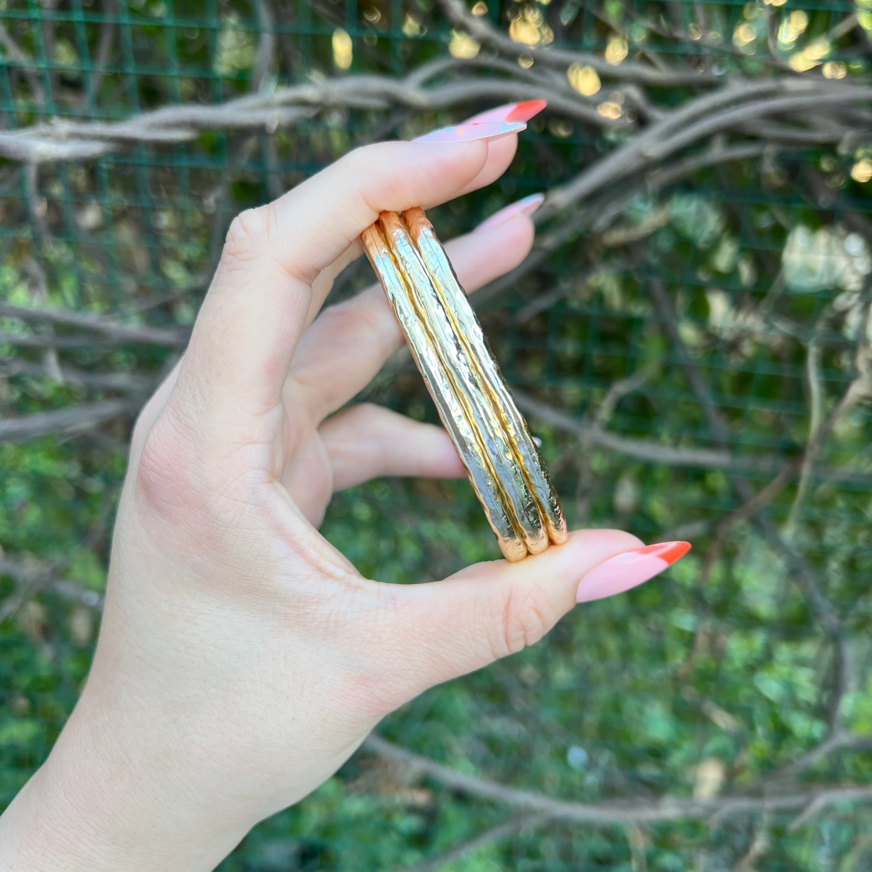 3’lü Gold Bilezik