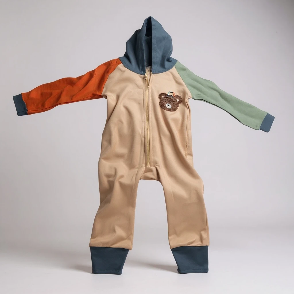 Cozy Teddy Hug Romper