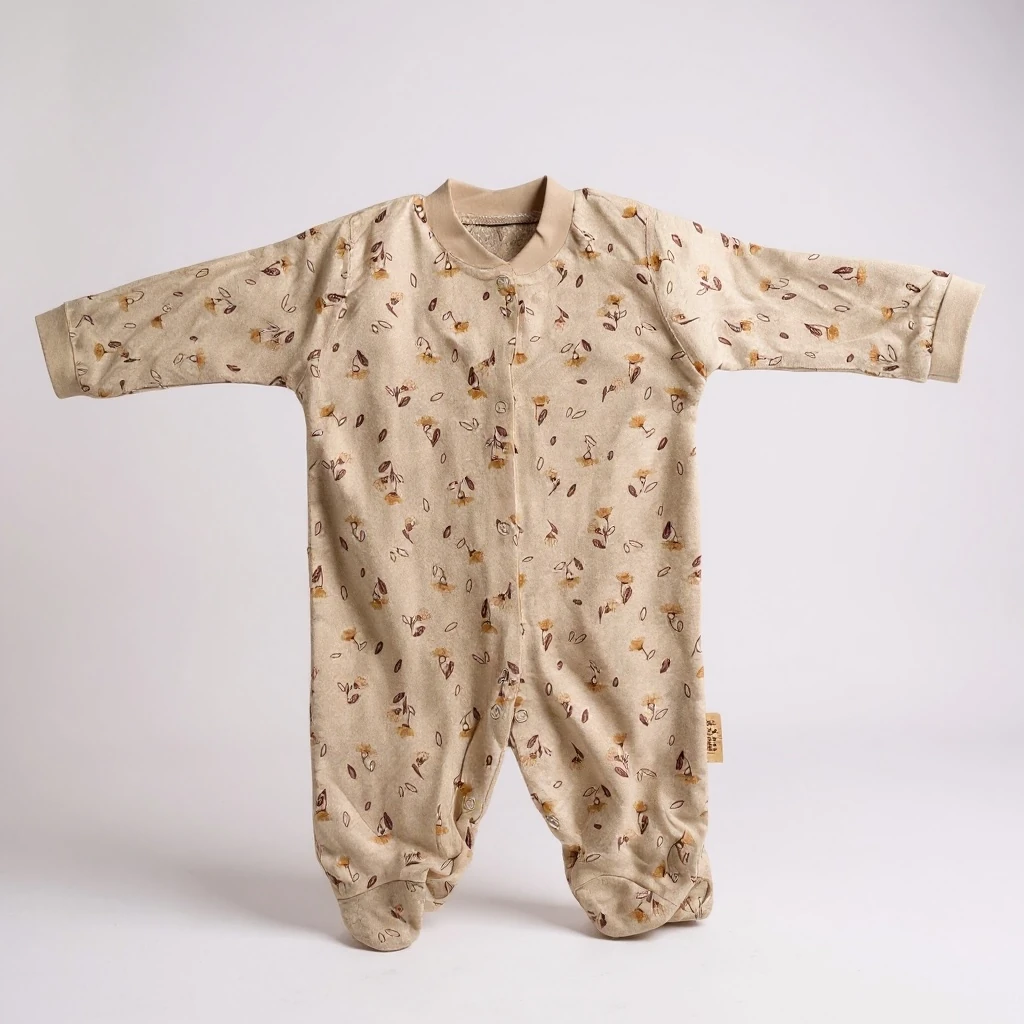 Golden Nest Romper Set 3'lü