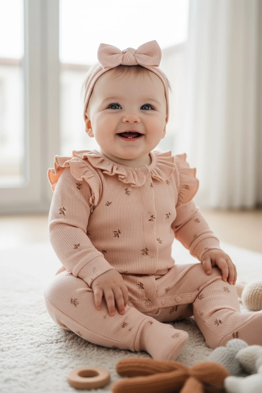 Petal Bloom Romper Set main variant image