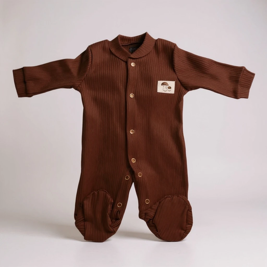 Mushroom Tale Romper Set 3'lü