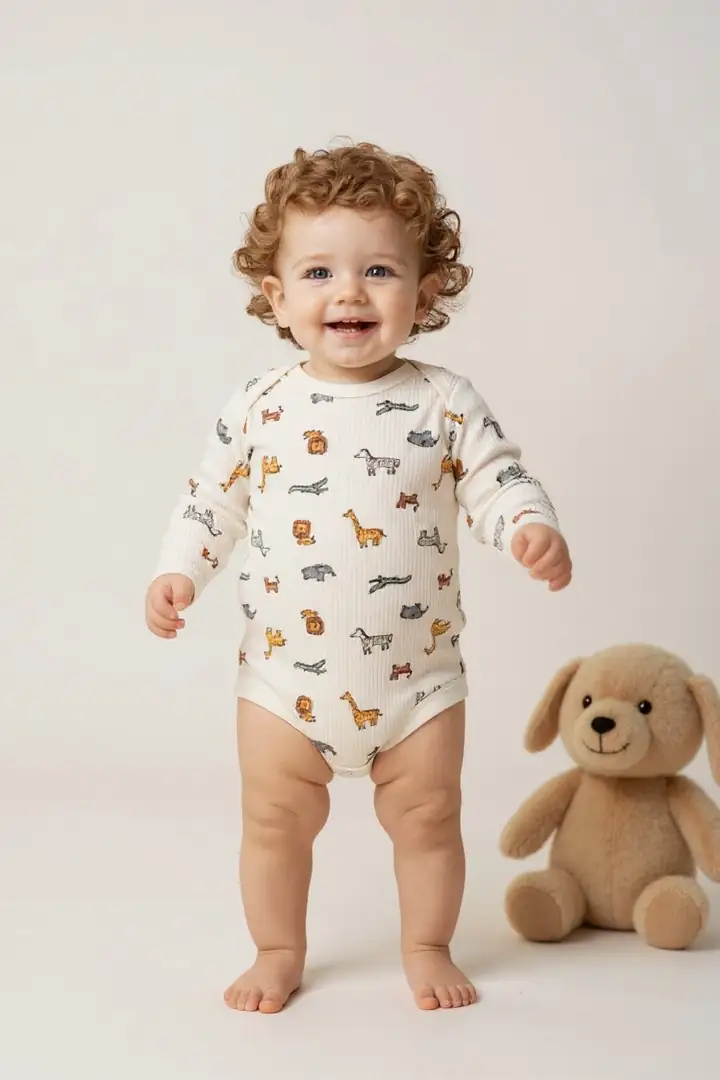 Animal World Uzun Kollu Body