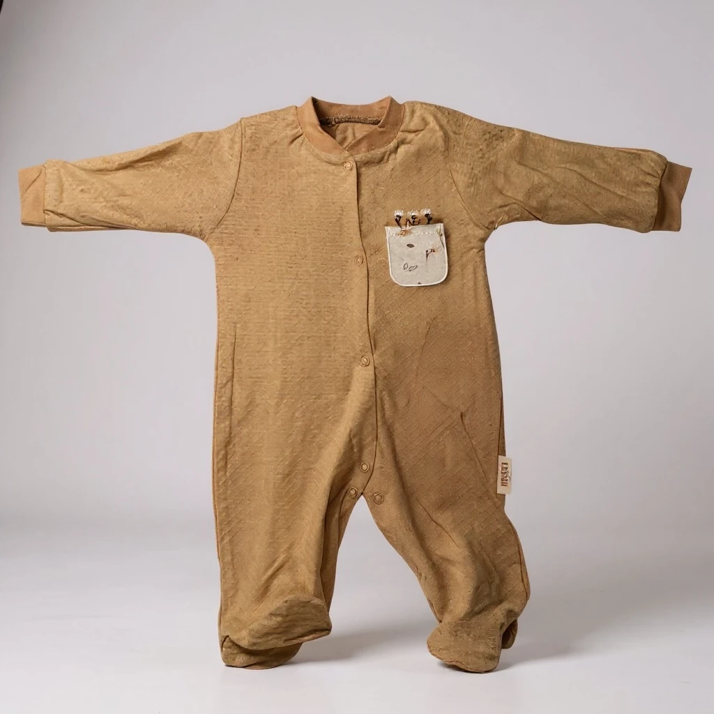 Golden Nest Romper Set 3'lü