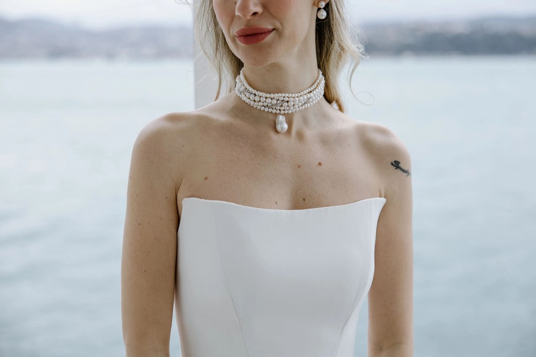 Bride İnci Kolye