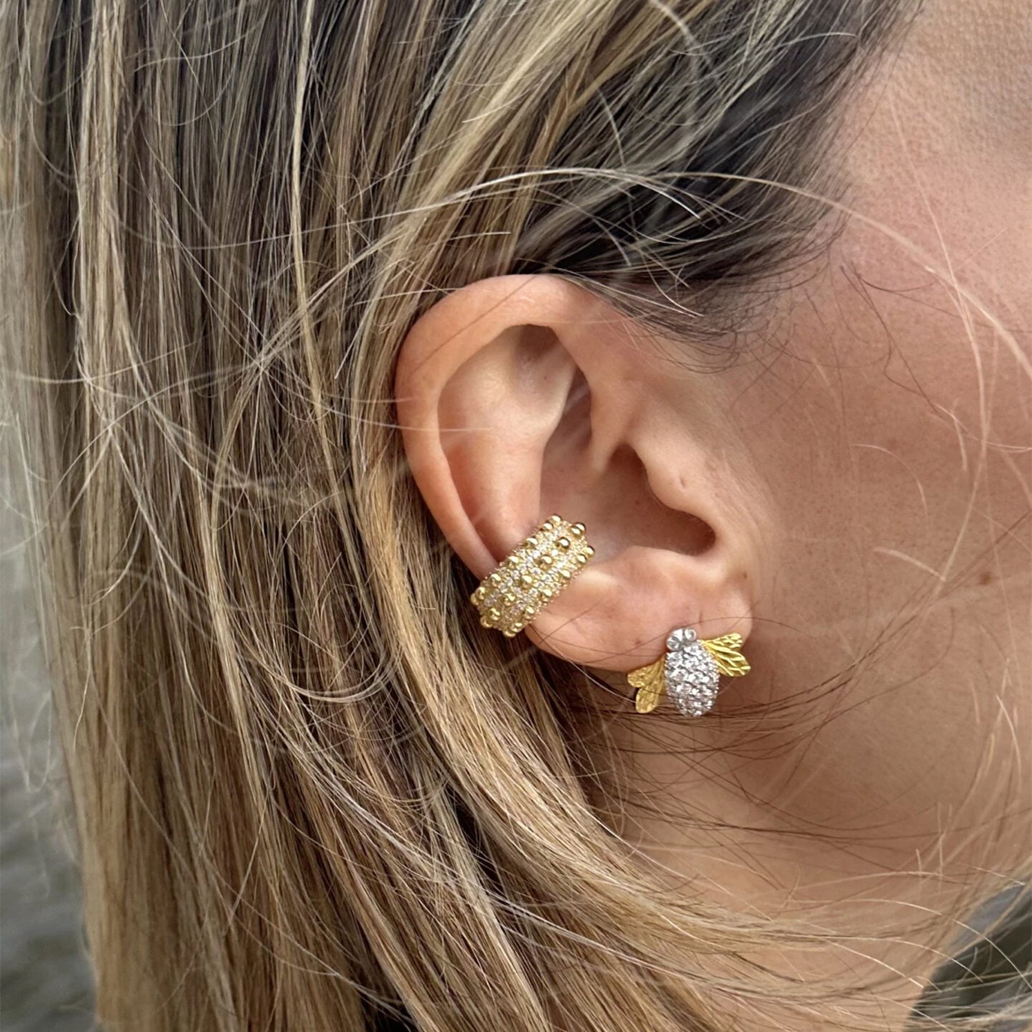 Elysian Luxe 925 Ayar Gümüş Ear Cuff