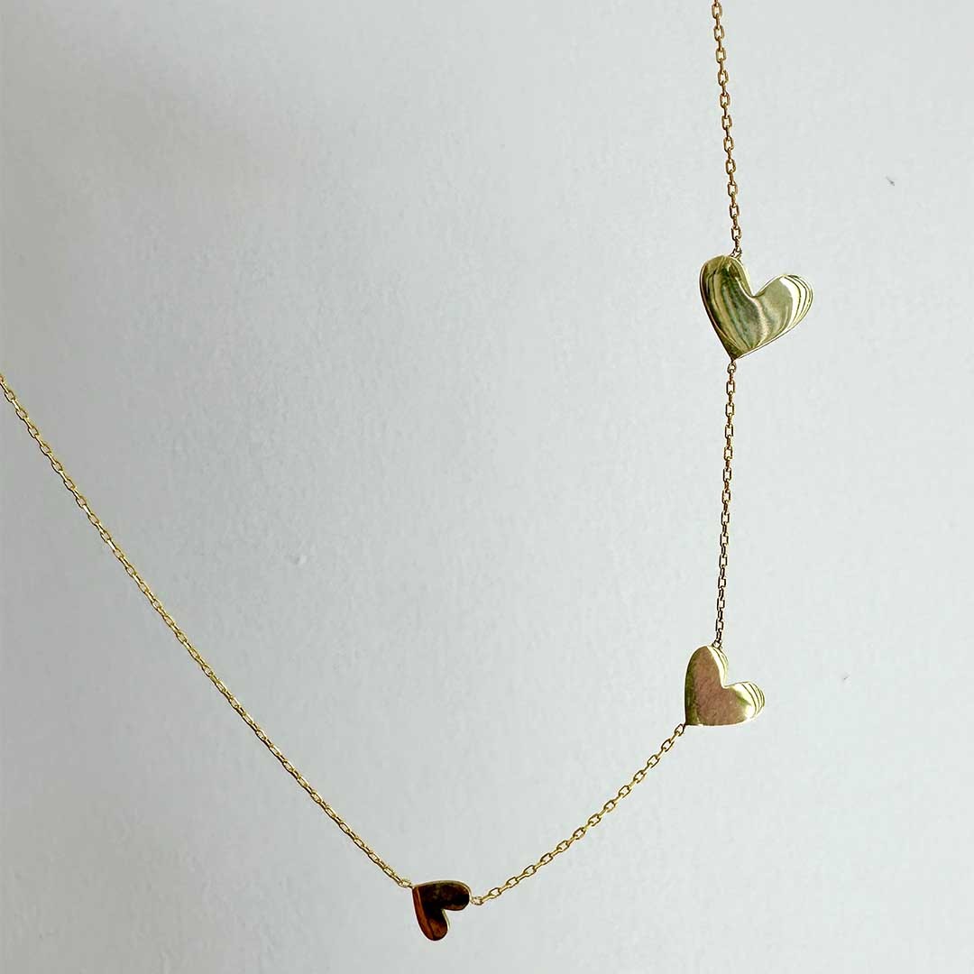 Luna Heart 925 Ayar Kolye