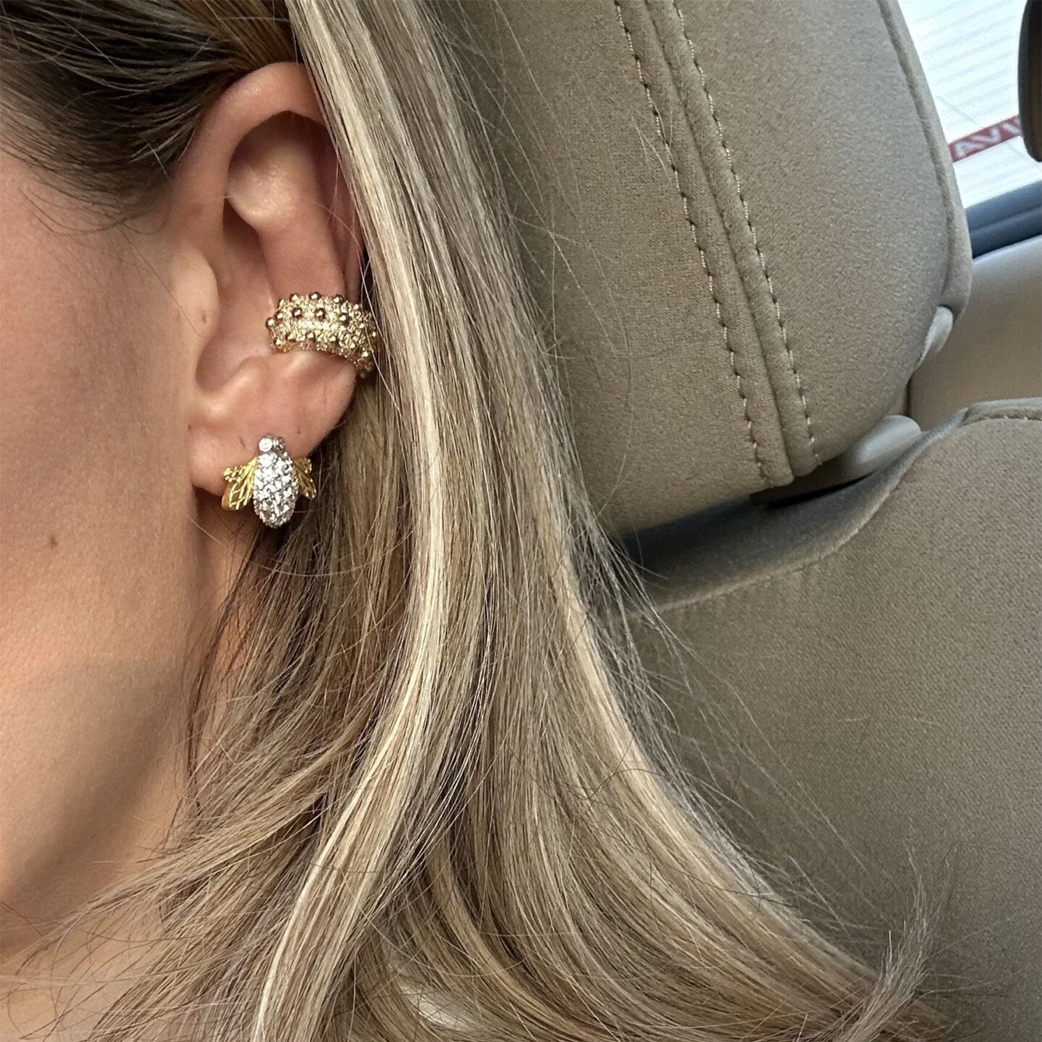Elysian Luxe 925 Ayar Gümüş Ear Cuff