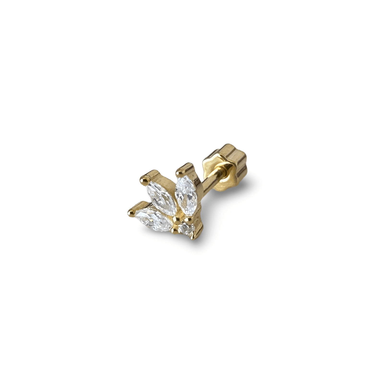 Si Pure Line 925 Ayar Gümüş Piercing