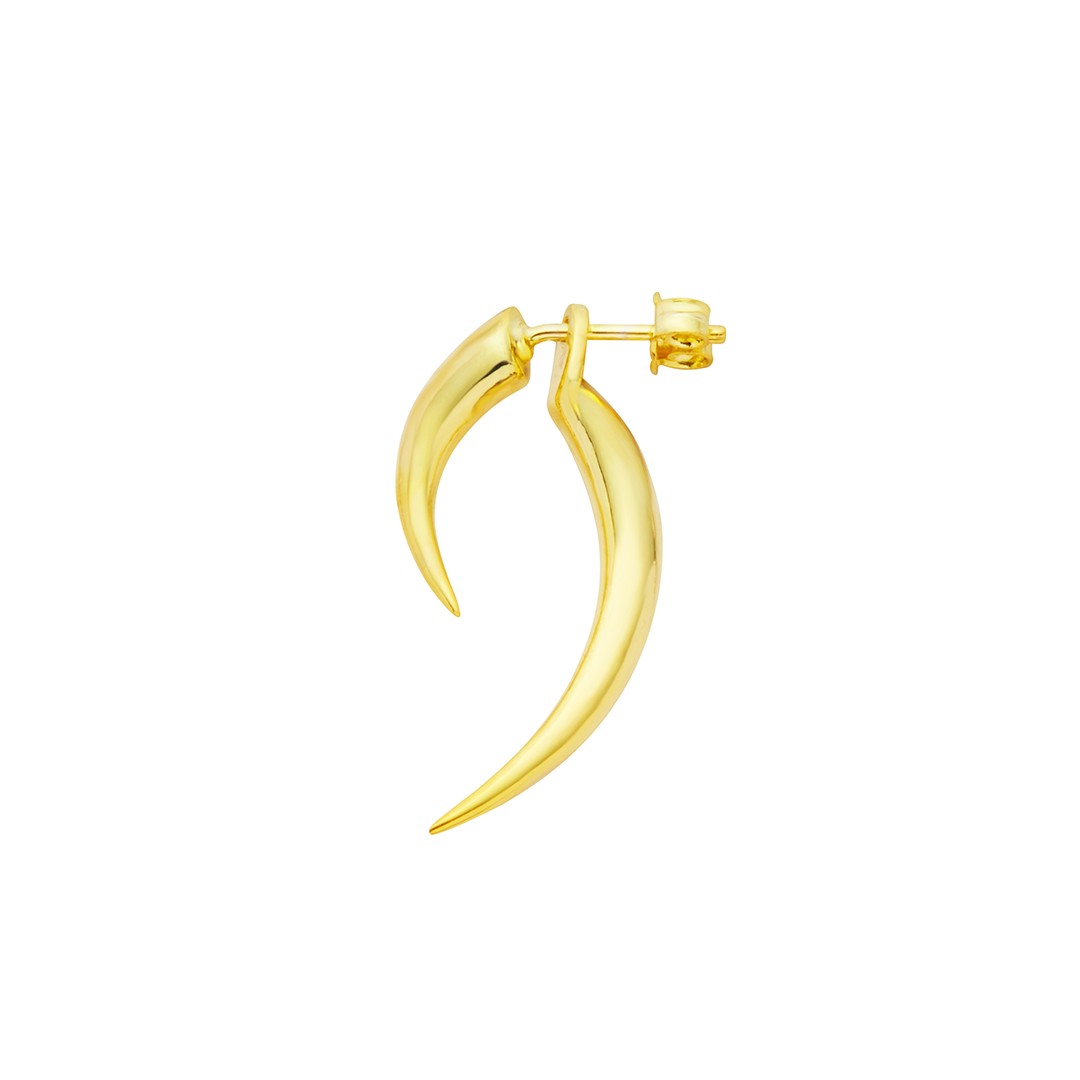 Lyric Curve 925 Ayar Gümüş Küpe