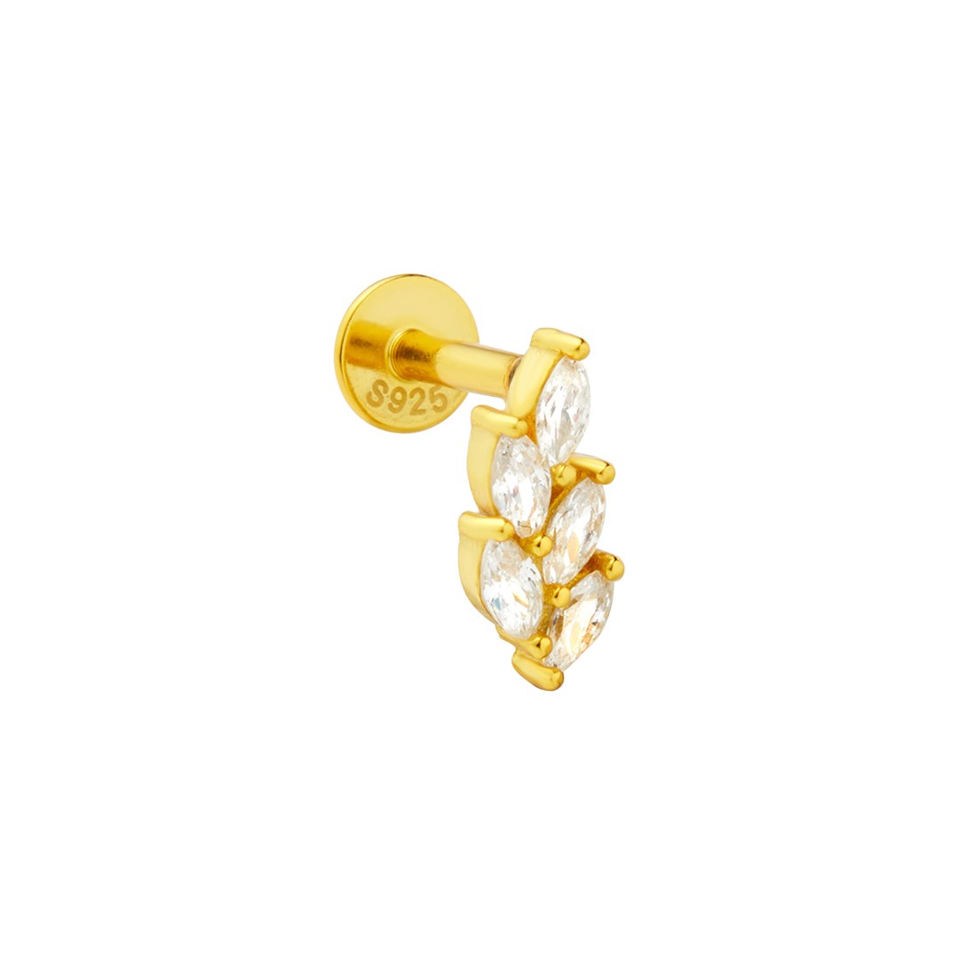 Havana Vintage Glow 925 Ayar Gümüş Piercing