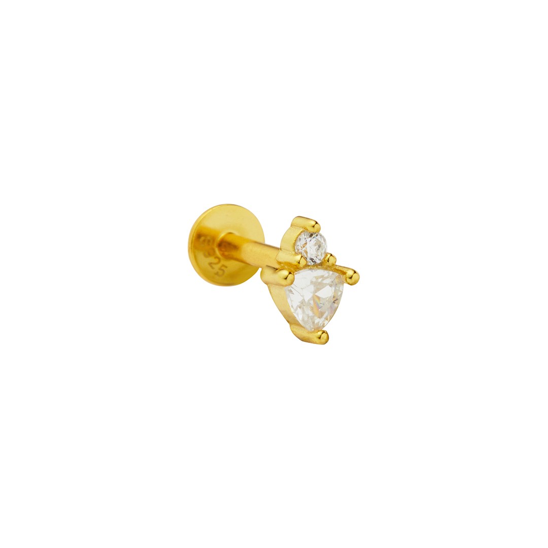 Soho Retro Shine 925 Ayar Gümüş Piercing
