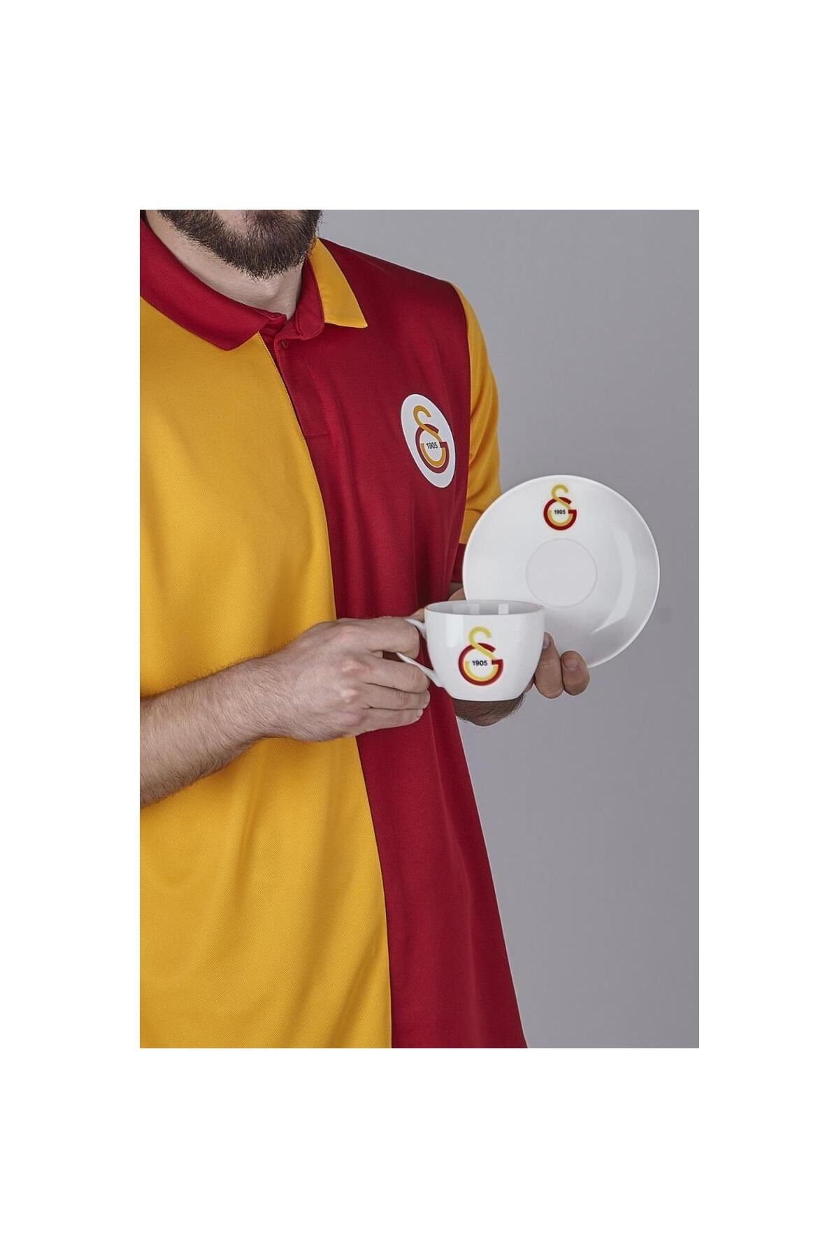 LİSANSLI GALATASARAY 2'Lİ PORSELEN ÇAY FİNCAN TAKIMI