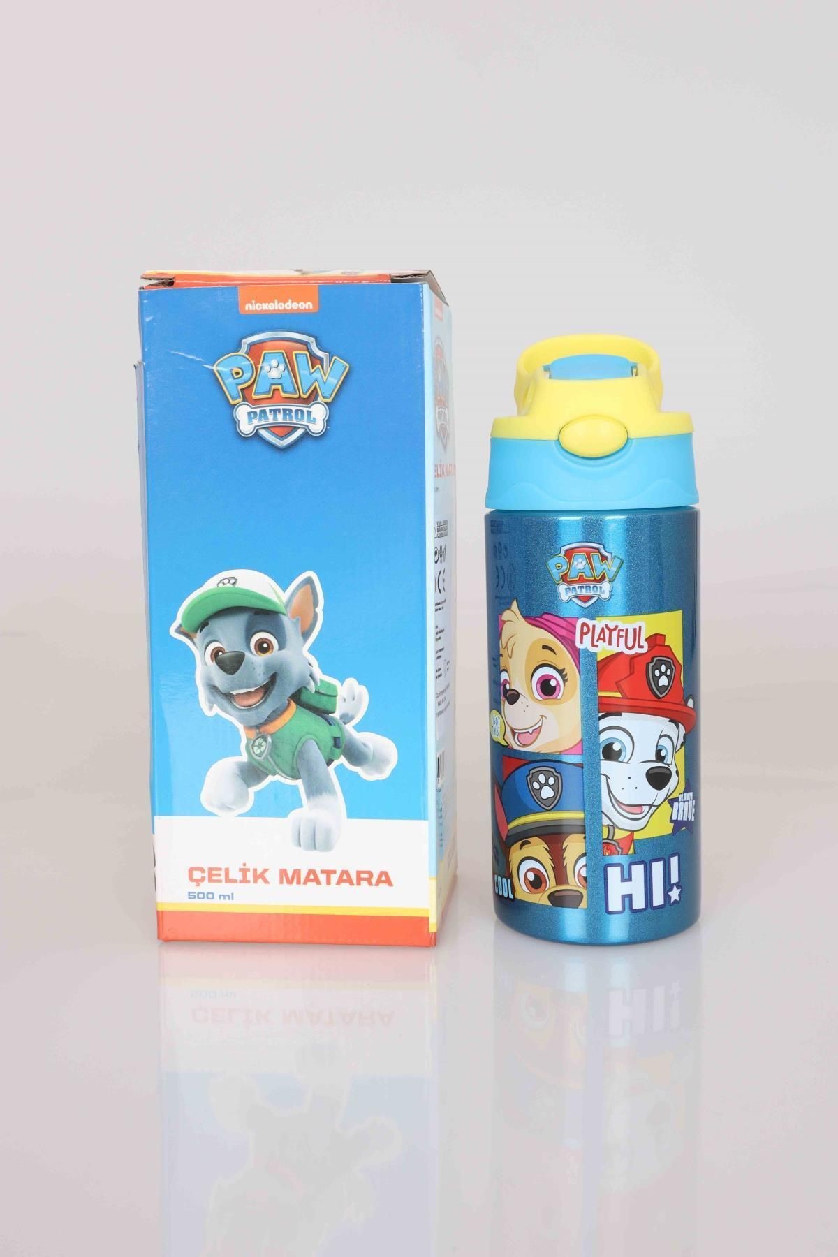 LİSANSLI PAW PATROL ÇELİK MATARA 500 ML