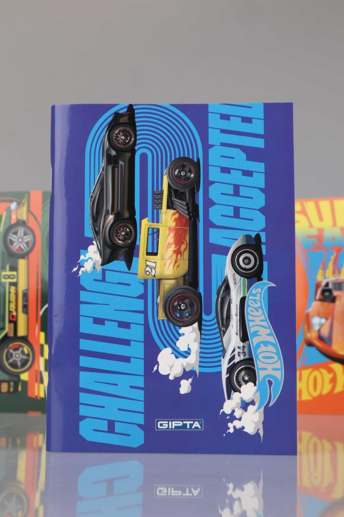 YENİ SEZON LİSANSLI HOT WHEELS A6 ÇİZGİLİ NOT DEFTERİ